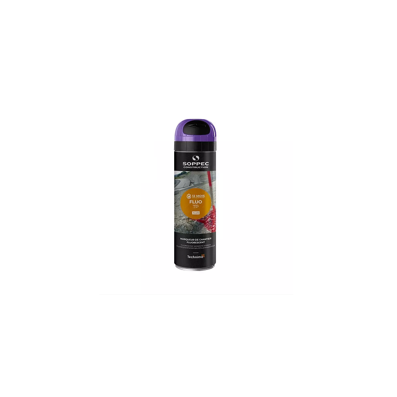 AEROSOL-TRACEUR CHANTIER VIOLET 500ML-SOPPEC