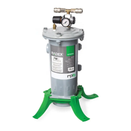 FILTRE DE LIGNE PR PURIFICATION AIR-RPB RADEX-GVS