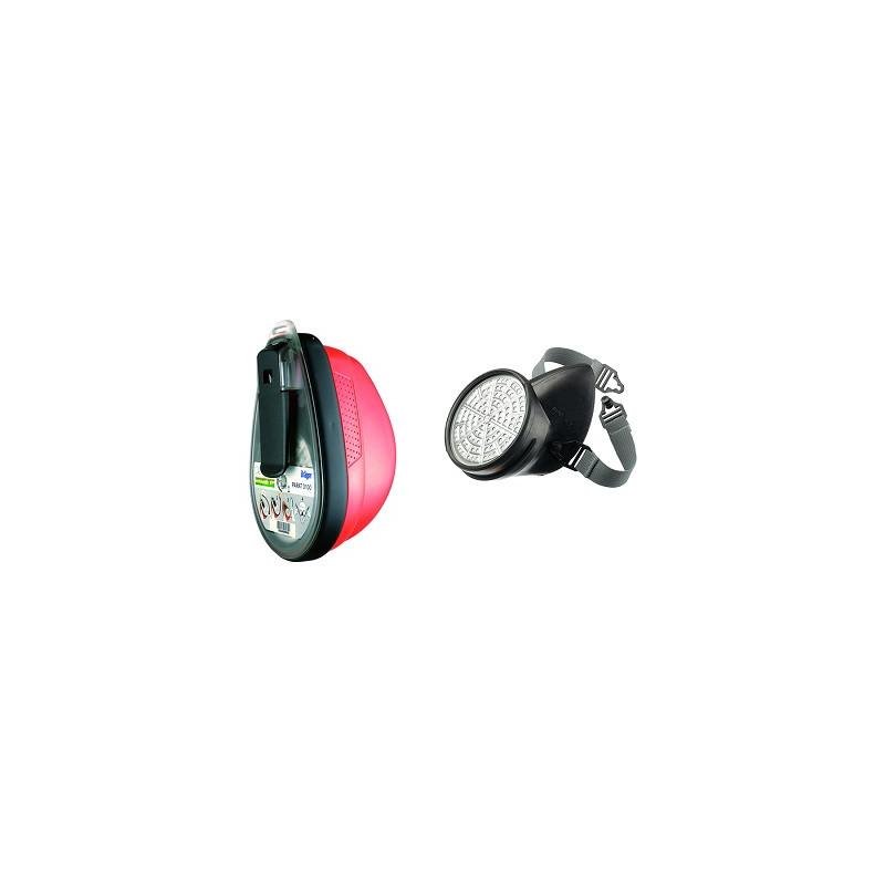 DEMI MASQUE D'EVACUATION-ABEK1-PARAT 3260-DRAGER