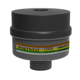 PQT 4 FILTRE ABEK2P3-FIXATION FILETAGE-P9-PORTWEST