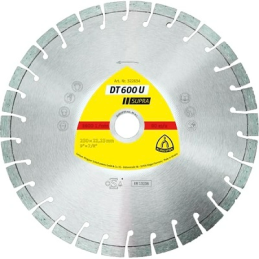 DISQUE DIAMANT ∅230X2.6X22.23MM-DT600U-KLINGSPOR