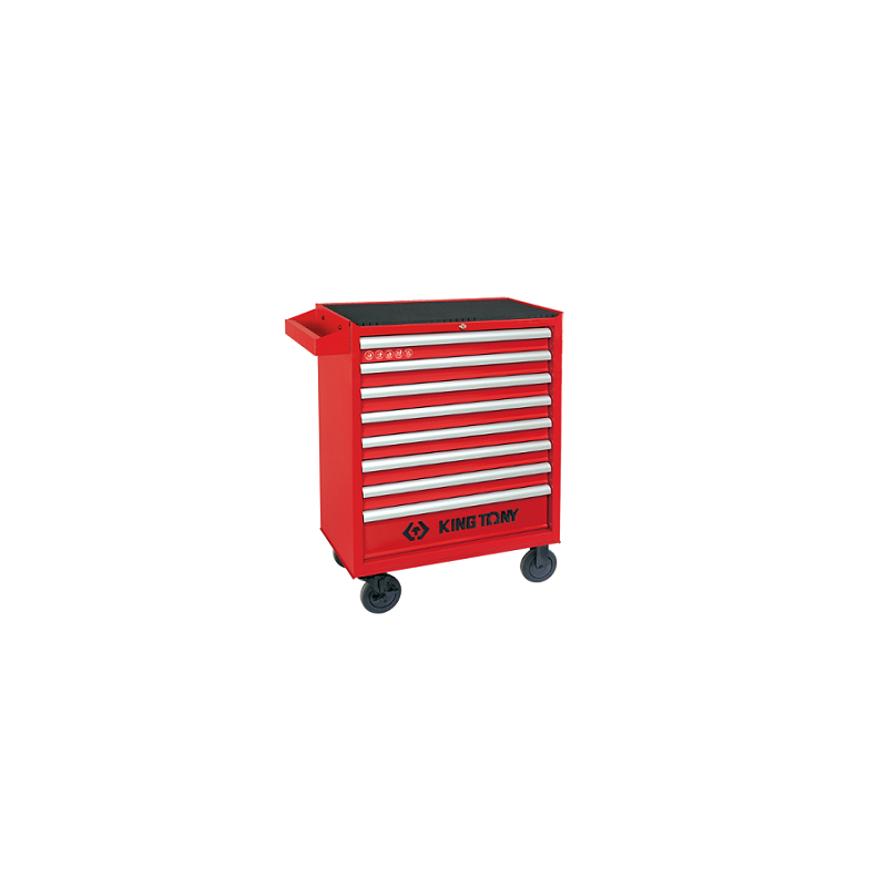 SERVANTE 8 TIROIRS VIDE A ROULETTES