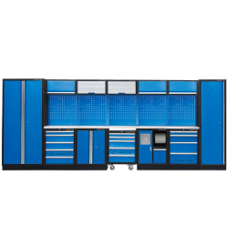 MOBILIER D'ATELIER 4885MM-28PCS-BLUE-KINGTONY