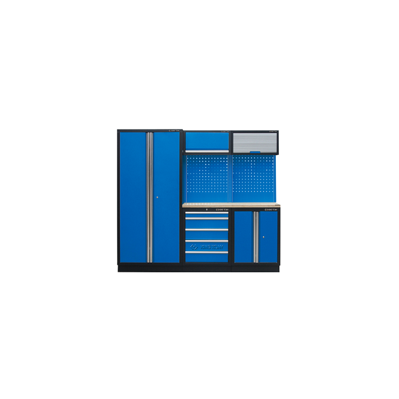 MOBILIER D'ATELIER 2275MM-12PCS-BLEU-KINGTONY MOBILIER D'ATELIER 2275MM-12PCS-BLEU-KINGTONY