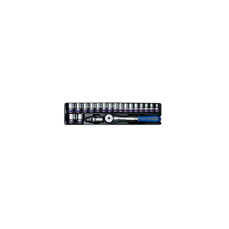 MODULE POUR SERVANTE 20PCS DOUILLE 1-2"+ACCESSOIRE MODULE POUR SERVANTE 20PCS DOUILLE 1-2"+ACCESSOIRE