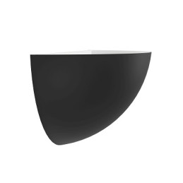 APPLIQUE MURALE TANURA CORPS ARRONDI NOIR-EGLO