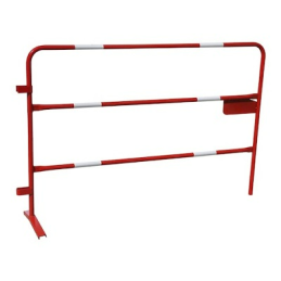 BARRIERE SECURITE CHANTIER FR Ø25X1000X1500MM-SIRL