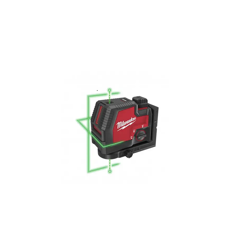 NIVEAU LASER-APLOMBS DIODE VERTE-L4-CLLP-MILWAUKEE