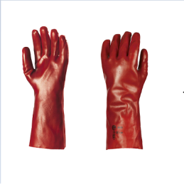 GANTS PVC ROUGE 36 CM EUROSTRONG T10COVERGUARD