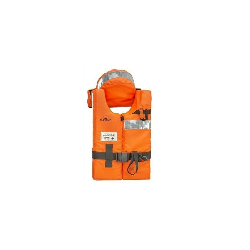 BRASSIERE SOLAS 150N-43KG + FEU FLASH-PLASTIMO BRASSIERE SOLAS 150N-43KG + FEU FLASH-PLASTIMO