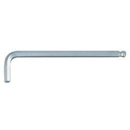 CLÉ MALE COUDEE 6PANS 4MM LONGUE A BOULE