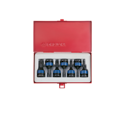 COFFRET 07 PCS-DOUILLES 1-2"-TOURNEVIS TORX-KT