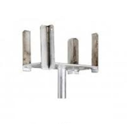 TETE DE FOURCHE GALVANISE 240X140X325 MM