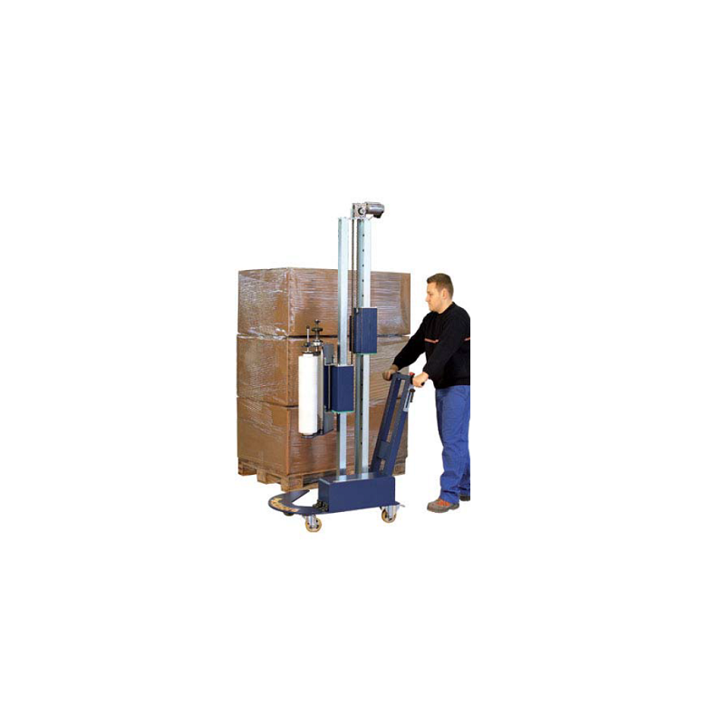 FILMEUSE A PALETTE DE 2 M DE HAUT - WRAPMAN STH