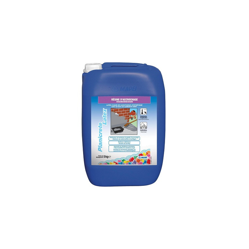 ADDITIF LATEX-PLANICRETE LATEX-BIDON 25LITRE-MAPEI