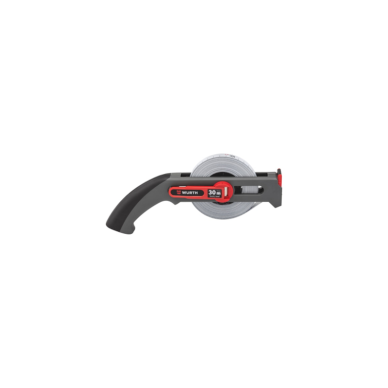 DECAMETRE 30M-CADRE ACIER ARMATURE PLASTIQUE-WURTH DECAMETRE 30M-CADRE ACIER ARMATURE PLASTIQUE-WURTH