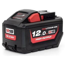 BATTERIE M18-12AH-M18HB12-HIGH OUTPUT-MILWAUKEE
