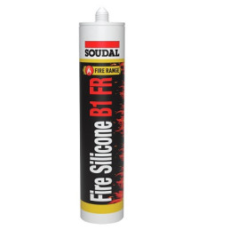 SILICONE 300 ML FIRESILICONE B1 FR GRIS SOUDAL