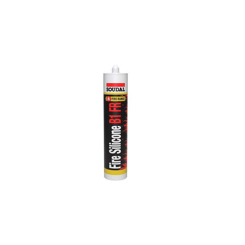SILICONE 300 ML FIRESILICONE B1 FR GRIS SOUDAL