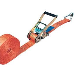 SANGLE ARRIMAGE-2.5T/15M-TENDEUR A CLIQUET-LEVAC
