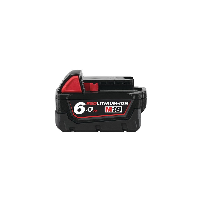 BATTERIE M18-06AH-M18B6-REDLITHIUM-MILWAUKEE BATTERIE M18-06AH-M18B6-REDLITHIUM-MILWAUKEE