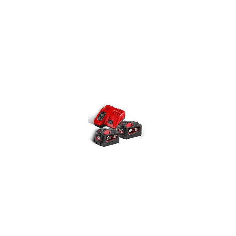 PACK BATTERIE NRG (2X9AH)+CHARGEUR RAPID-MILWAUKEE PACK BATTERIE NRG (2X9AH)+CHARGEUR RAPID-MILWAUKEE