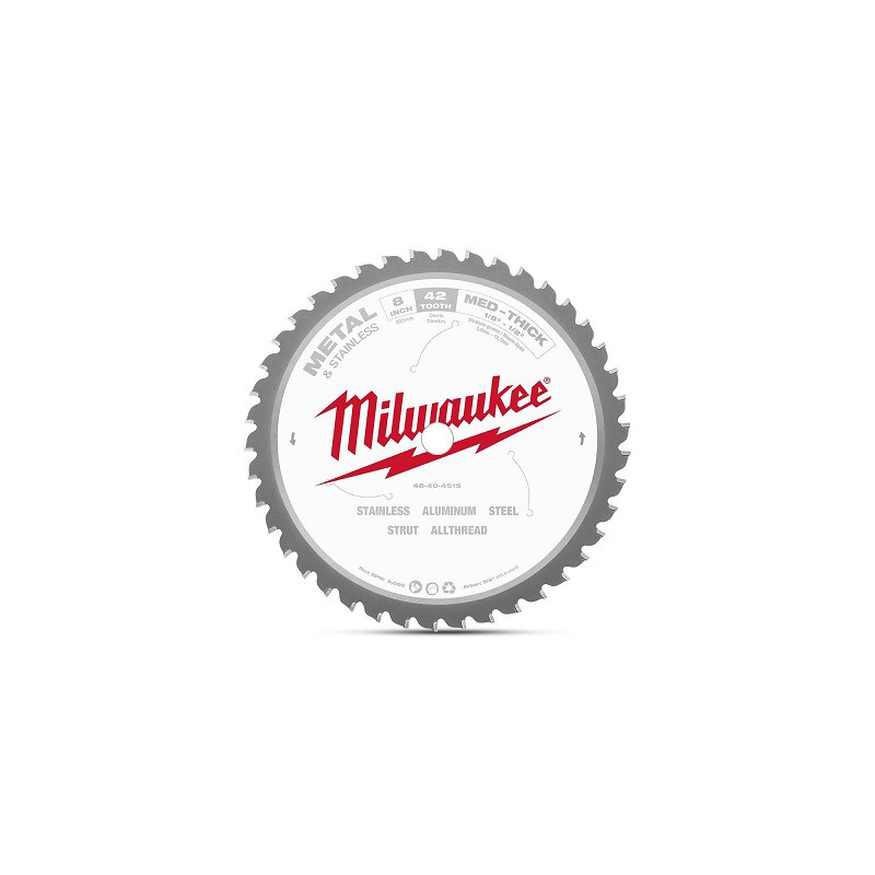 DISQUE SCIE CIRCULAIRE METAL -203X16X1,8-MILWAUKEE DISQUE SCIE CIRCULAIRE METAL -203X16X1,8-MILWAUKEE