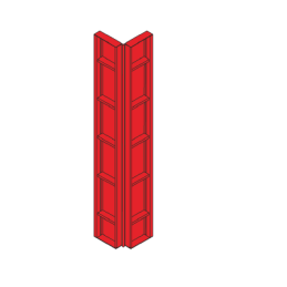 ANGLE EXTERIEUR COFFRAGE 3000X120X130-MAQUIOBRAS 