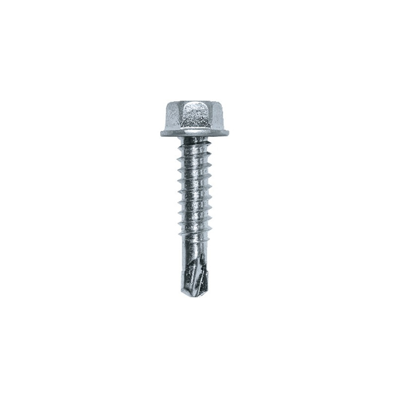 VIS AUTOPERCEUSE HEX + RONDEL INOX-5.5X25MM-ETANCO VIS AUTOPERCEUSE HEX + RONDEL INOX-5.5X25MM-ETANCO