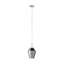 LUSTRE MURMILLO CHROME|NOIR TRANSPARENT-EGLO
