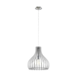 LUSTRE TINDORI BLANC NICKELE -380MMx1,5M-EGLO