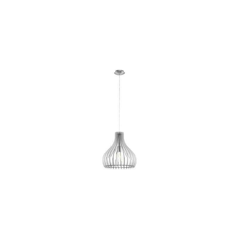 LUSTRE TINDORI BLANC NICKELE -380MMx1,5M-EGLO LUSTRE TINDORI BLANC NICKELE -380MMx1,5M-EGLO