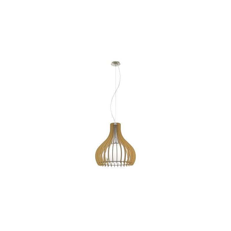 LUSTRE TINDORI ERABLE NICKELE -500MMx1,5M-EGLO LUSTRE TINDORI ERABLE NICKELE -500MMx1,5M-EGLO