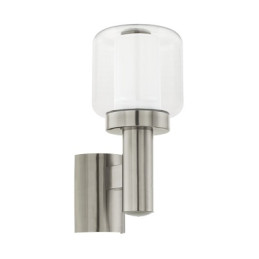 APPLIQUE MURALE POLIENTO INOX|VERRE|PLASTIQUE-EGLO