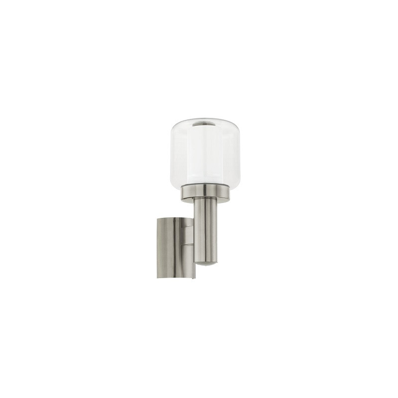 APPLIQUE MURALE POLIENTO INOX|VERRE|PLASTIQUE-EGLO APPLIQUE MURALE POLIENTO INOX|VERRE|PLASTIQUE-EGLO