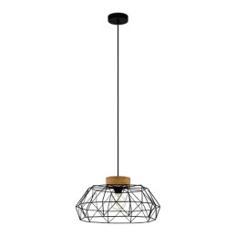 LUSTRE PADSTOW NOIR -455MMx1,1M-EGLO