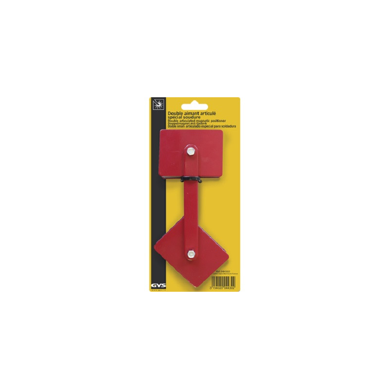 POSITIONNEUR SOUDURE DOUBLE MAGNETIC P20.180 GYS POSITIONNEUR SOUDURE DOUBLE MAGNETIC P20.180 GYS