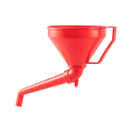ENTONNOIR PLASTIQUE ROUGE 1100ML Ø160MM-WURTH