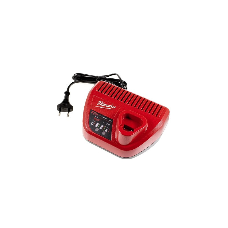 CHARGEUR SIMPLE DE BATTERIE M12V -C12C-MILWAUKEE CHARGEUR SIMPLE DE BATTERIE M12V -C12C-MILWAUKEE