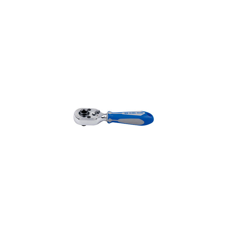 CLIQUET DOUILLE 1/4"-PORTE EMBOUT-72 DENT-KINGTONY
