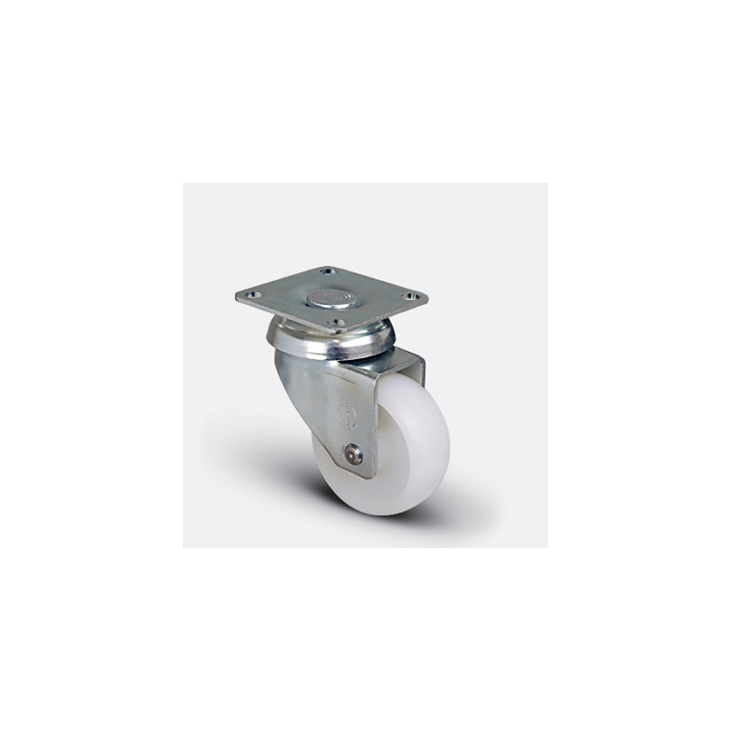 ROULETTE POLYAMID PIVOTANT SANS JANTE-50X20MM-EMES