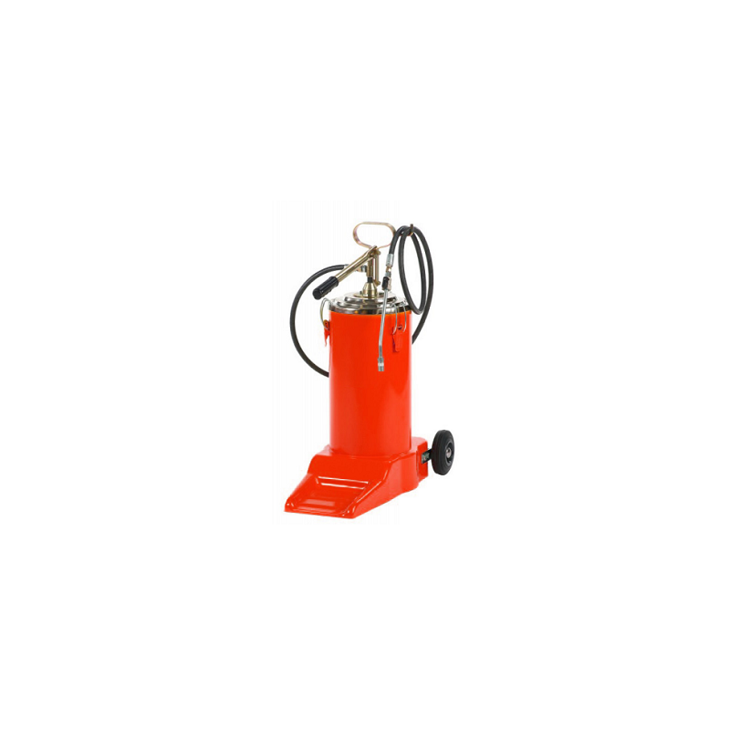 POMPE A GRAISSAGE MANUELLE SUR ROUE 16KG POMPE A GRAISSAGE MANUELLE SUR ROUE 16KG