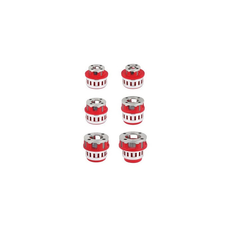 COFFRET 6 TETE FILETAGE-1-2" A 2"-FPT2HK-MILWAUKEE COFFRET 6 TETE FILETAGE-1-2" A 2"-FPT2HK-MILWAUKEE