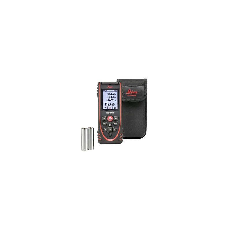 METRE LASER 132x56x29MMx150M DISTO X3-LEICA