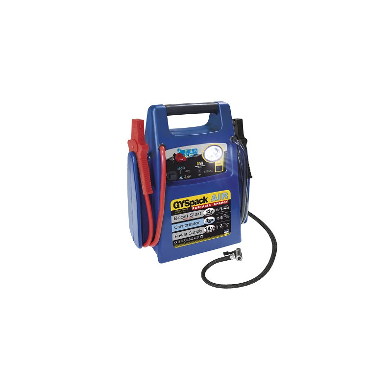 DEMARREUR AUTONOME 12V 3 EN 1-GYSPACK AIR-GYS DEMARREUR AUTONOME 12V 3 EN 1-GYSPACK AIR-GYS
