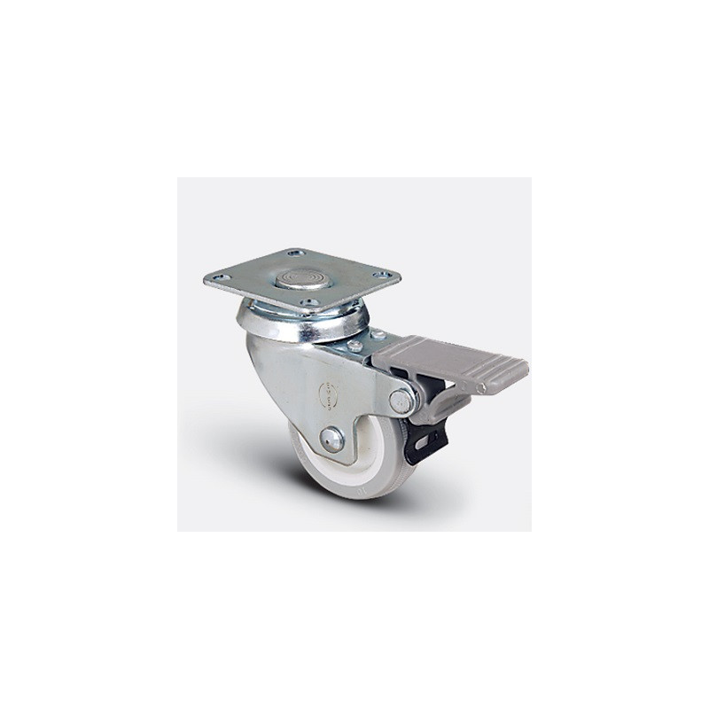 ROULETTE THERMOPLAST PIVOT JANTE POLY-75X25MM-EMES