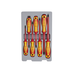 JEU DE 7PCS-TOURNEVIS ISOLE VDE-KINGTONY