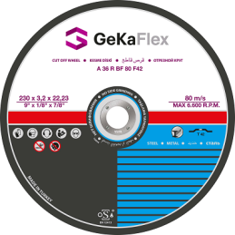DISQUE A COUPER-Ø 180MMX3MM-ACIER-GEKA