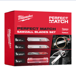 JEU DE 11 LAMES POUR SCIE SABRE(230MM)-MILWAUKEE