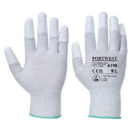GANT ANTISTATIQUE DOIGTS ENDUITS PU A198-PORTWEST